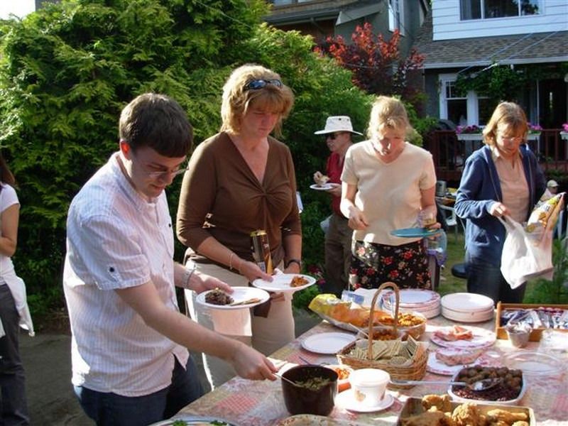 band potluck party june 2009